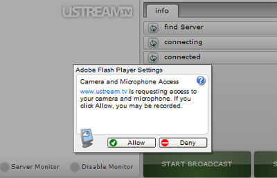 Adobe Flash Player settings