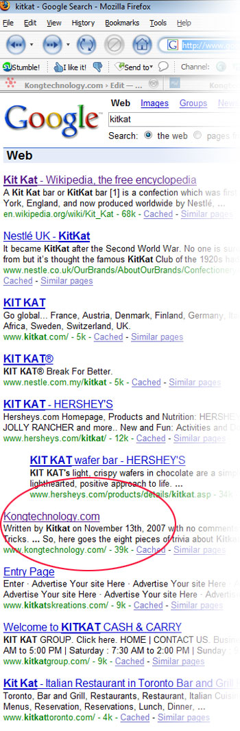 Google search