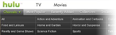 Hulu video streaming