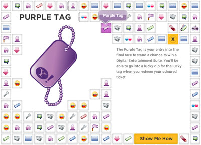 Purple Tag