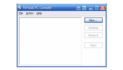 Virtual PC console