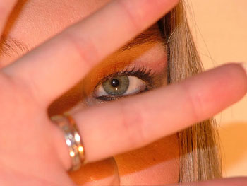 Woman eye