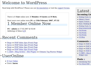 WordPress Dashboard Editor