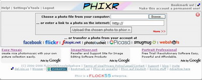Phixr Site